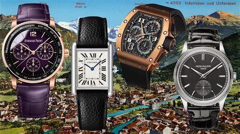 swiss luxury watches list